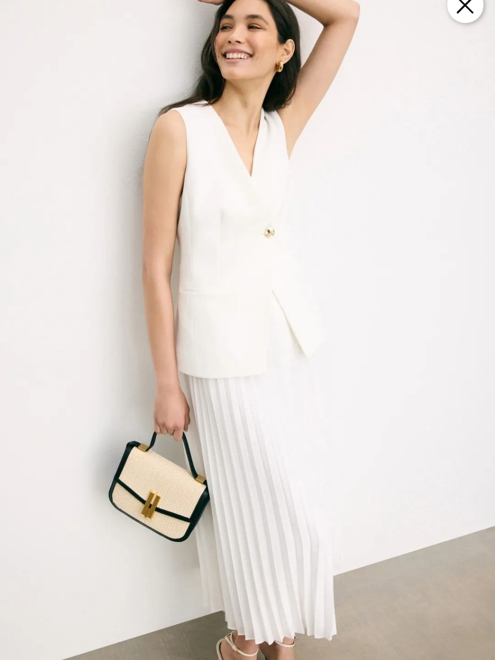 Derek Lam Lauren Mixed Media Dress Size 6 MSRP $595
